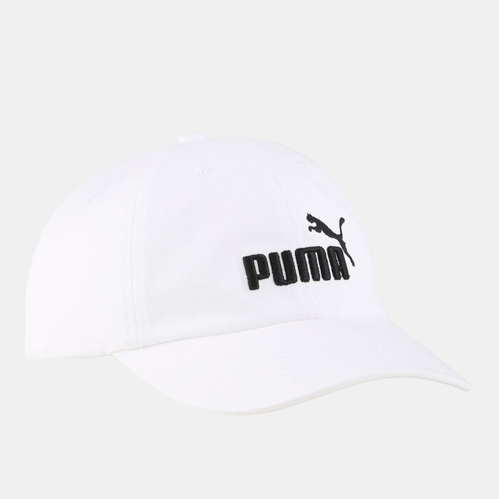 PUMA Essentials No.1 Logo Baseball Cap White PUMA Essentials No.1 Logo Baseball Cap White image number 0