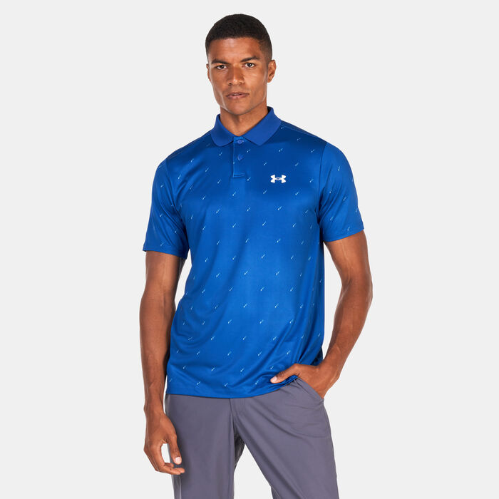 Under Armour Men's UA Performance 3.0 Deuces Polo Shirt Blue Under Armour Men's UA Performance 3.0 Deuces Polo Shirt Blue image number 0