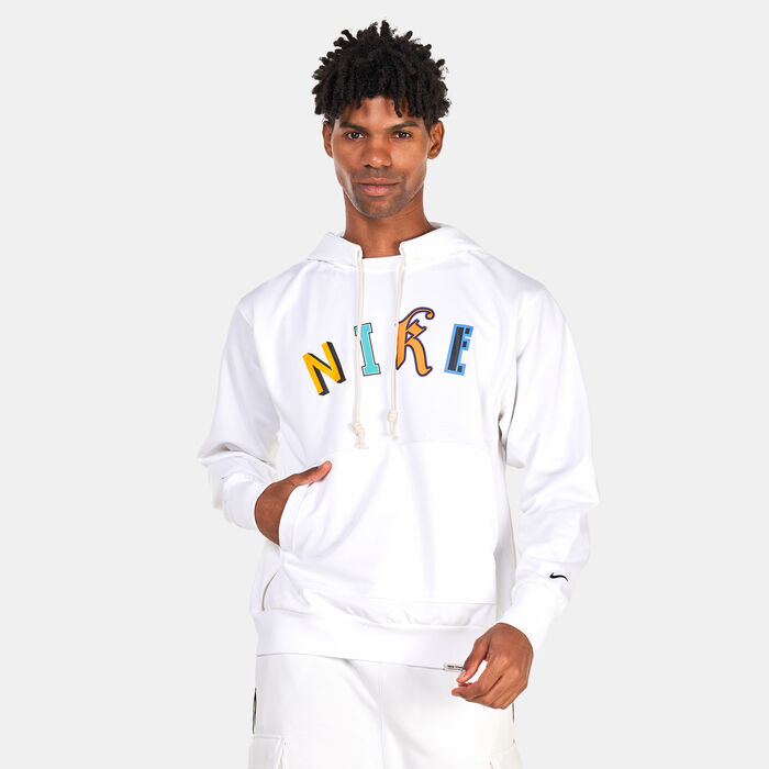Nike Men's Dri-FIT Standard Issue Pullover Hoodie White image number 0