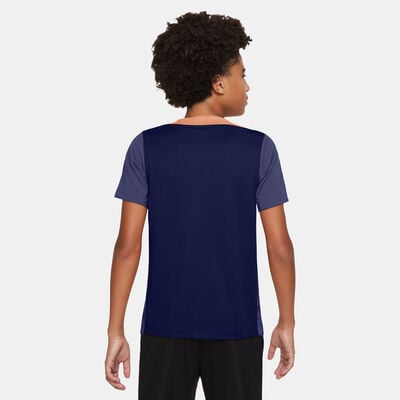 Nike Kids' Dri-FIT Strike Football Top (Older Kids) Blue Nike Kids' Dri-FIT Strike Football Top (Older Kids) Blue