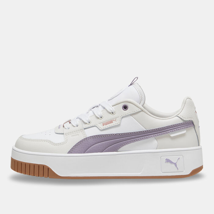 PUMA Women's Carina Street Lux Shoes White PUMA Women's Carina Street Lux Shoes White image number 0