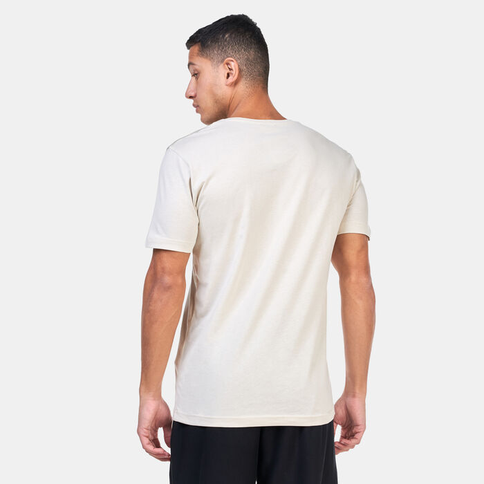 EA7 Emporio Armani Men's Logo Series T-Shirt Beige EA7 Emporio Armani Men's Logo Series T-Shirt Beige image number 1