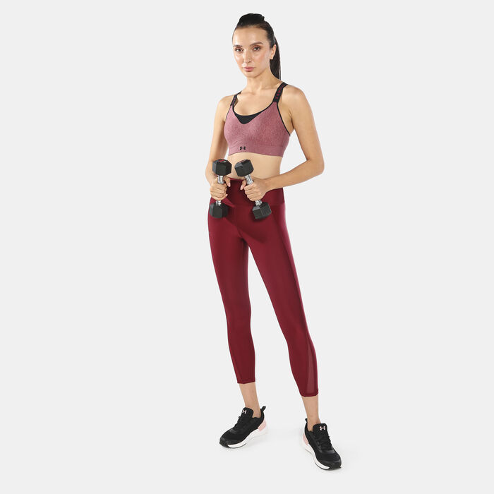 Women's Infinity High Heather Sports Bra Women's Infinity High Heather Sports Bra image number 2