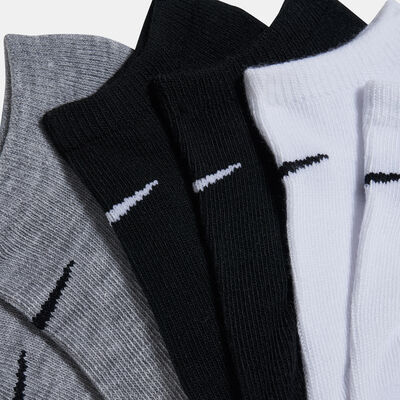 Nike Kids' No-Show Socks (3 Pack) White Nike Kids' No-Show Socks (3 Pack) White