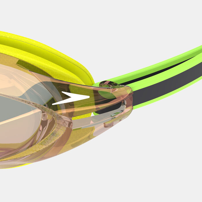 Speedo Vanquisher 3.0 Mirrored Swimming Goggles yellow Speedo Vanquisher 3.0 Mirrored Swimming Goggles yellow image number 4