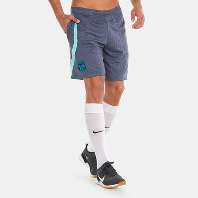 Nike Men's F.C. Barcelona Strike Third Dri-FIT Football Shorts Green