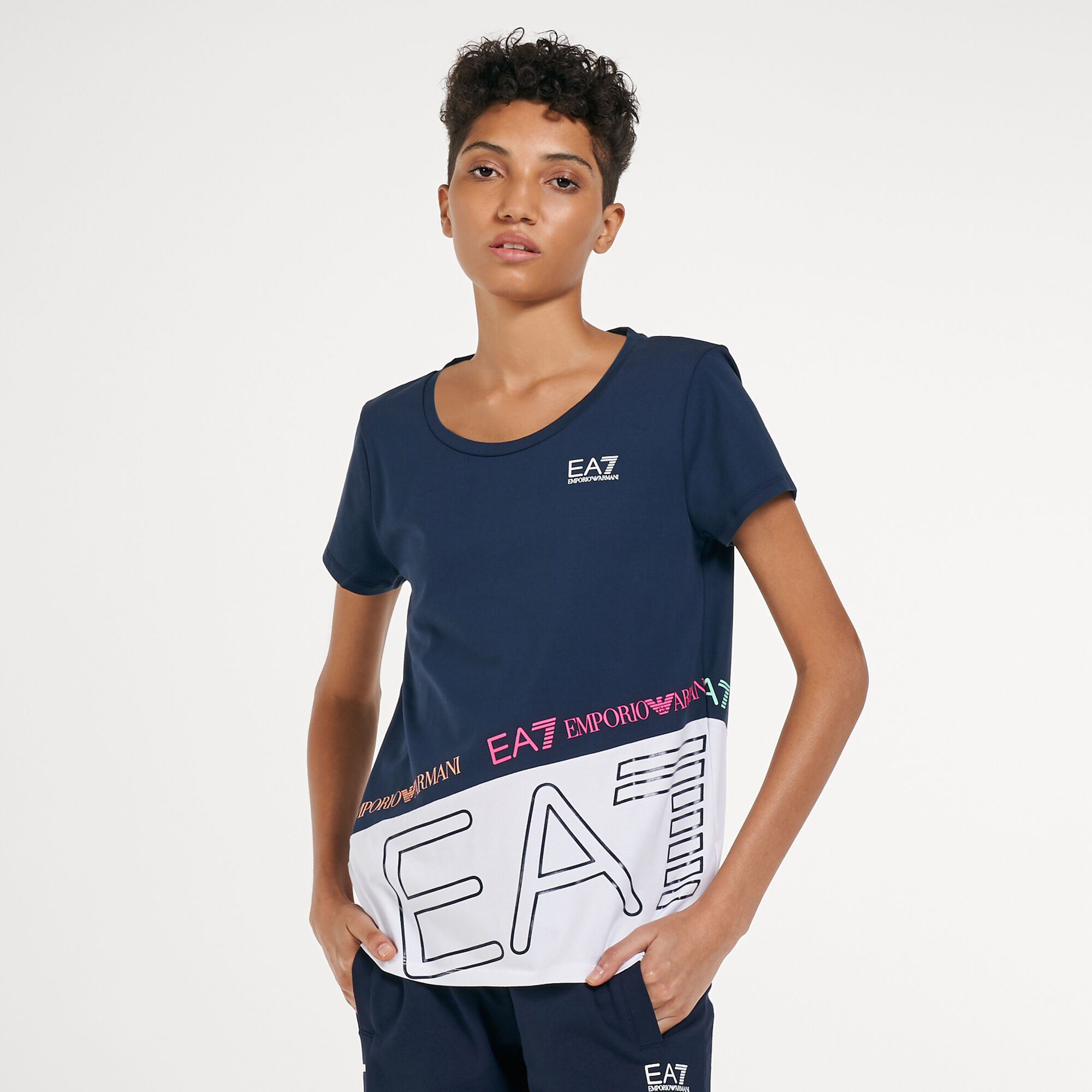 Emporio armani women's t shirts sales