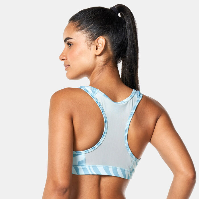 PUMA Women's 4KEEPS Medium-Support Training Sports Bra Blue PUMA Women's 4KEEPS Medium-Support Training Sports Bra Blue image number 1