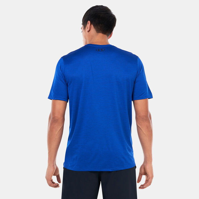 Under Armour Men's UA Tech Vent Training T-Shirt Blue image number 1