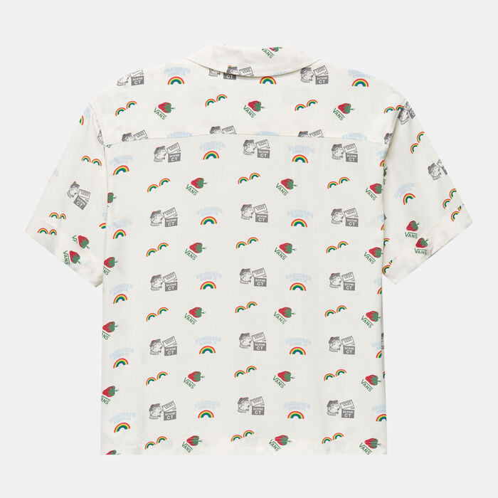 Vans Women's Anaheim Sidewall Shirt White image number 1