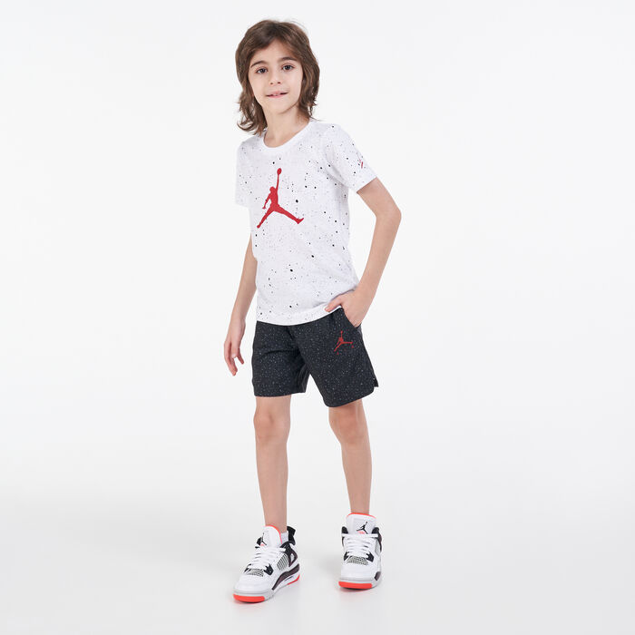 Kids' Jumpman Flight Poolside Shorts Kids' Jumpman Flight Poolside Shorts image number 2