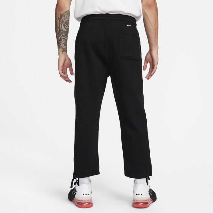 Nike Men's LeBron Open Hem Fleece Trousers Black Nike Men's LeBron Open Hem Fleece Trousers Black image number 1