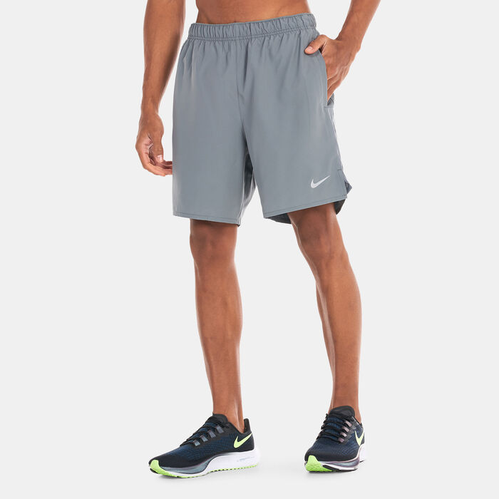 Nike Men's Dri-FIT Challenger 2-In-1 Shorts Grey Nike Men's Dri-FIT Challenger 2-In-1 Shorts Grey image number 0
