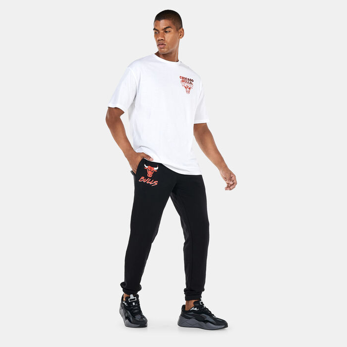 New Era Men's NBA Chicago Bulls Neon Fade T-Shirt White New Era Men's NBA Chicago Bulls Neon Fade T-Shirt White image number 2