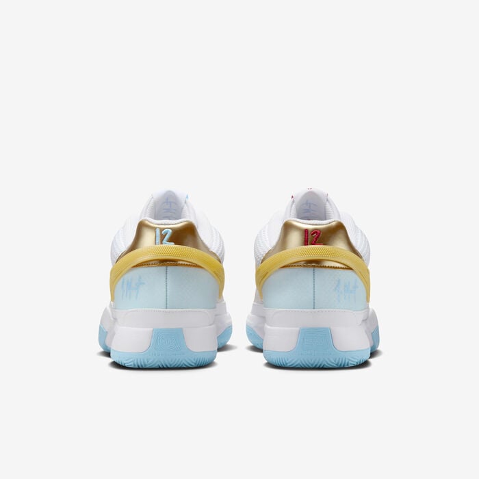 Nike Lunar New Year Basketball Shoes White Nike Lunar New Year Basketball Shoes White image number 5