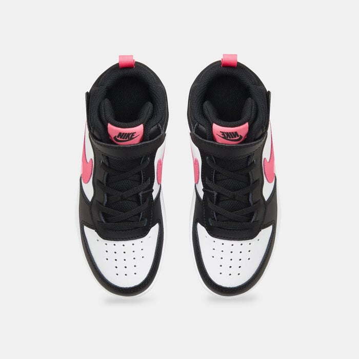Nike Kids' Court Borough Mid 2 Shoe (Younger Kids) White Nike Kids' Court Borough Mid 2 Shoe (Younger Kids) White image number 4