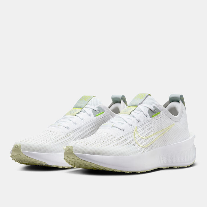 Nike Women's Interact Road Running Shoes White Nike Women's Interact Road Running Shoes White image number 1