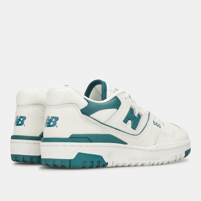 New Balance Women's BB550 Shoes White New Balance Women's BB550 Shoes White image number 2
