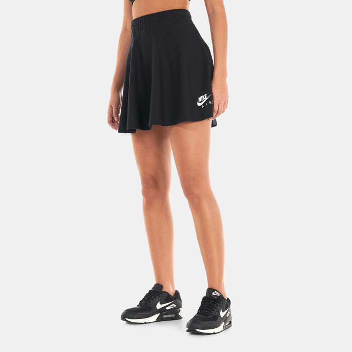 Nike Women's Sportswear Air Pique Skirt Black image number 0