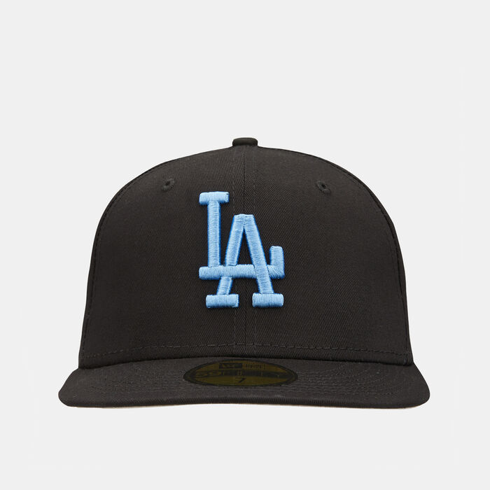 New Era Men's League Essential 59FIFTY Los Angeles Dodgers Cap Black New Era Men's League Essential 59FIFTY Los Angeles Dodgers Cap Black image number 0