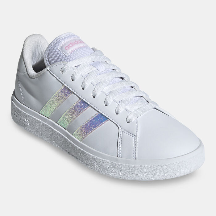 adidas Women's Grand Court Base 2.0 Shoes White adidas Women's Grand Court Base 2.0 Shoes White image number 1
