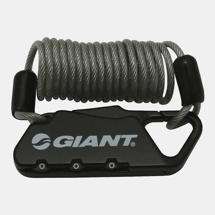 Giant SureLock Flex Combo Air Cable Lock Black Giant SureLock Flex Combo Air Cable Lock Black image number 0