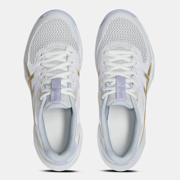 ASICS Women's GEL-ROCKET 12 Training Shoes White ASICS Women's GEL-ROCKET 12 Training Shoes White image number 4