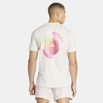 adidas Men's Yoga T-Shirt Beige