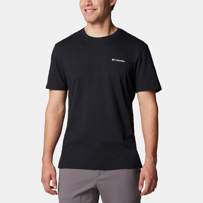 Columbia Men's North Cascades T-Shirt Black Columbia Men's North Cascades T-Shirt Black image number 0