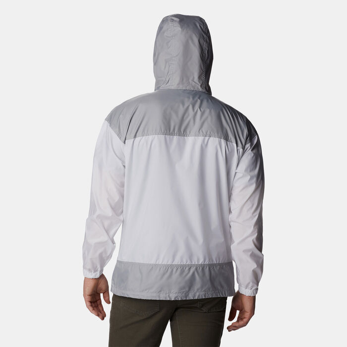 Columbia Men's Flash Challenger™ Windbreaker Jacket White Columbia Men's Flash Challenger™ Windbreaker Jacket White image number 1