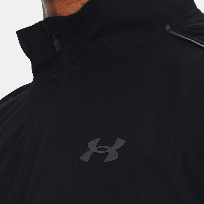 Under Armour Men's Launch Running Jacket Black image number 3