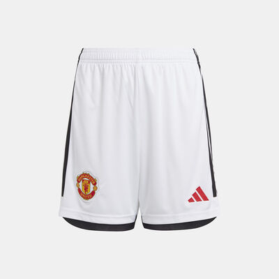 adidas Kids' Manchester United Home Shorts - 2023/24 White