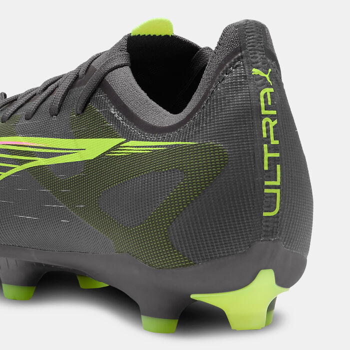 PUMA Men's Ultra 5 Match Firm Ground/Artificial Ground Football Shoes yellow image number 5