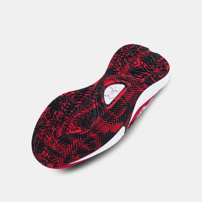 Under Armour Kids' Lockdown 7 Basketball Shoes Red Under Armour Kids' Lockdown 7 Basketball Shoes Red image number 3