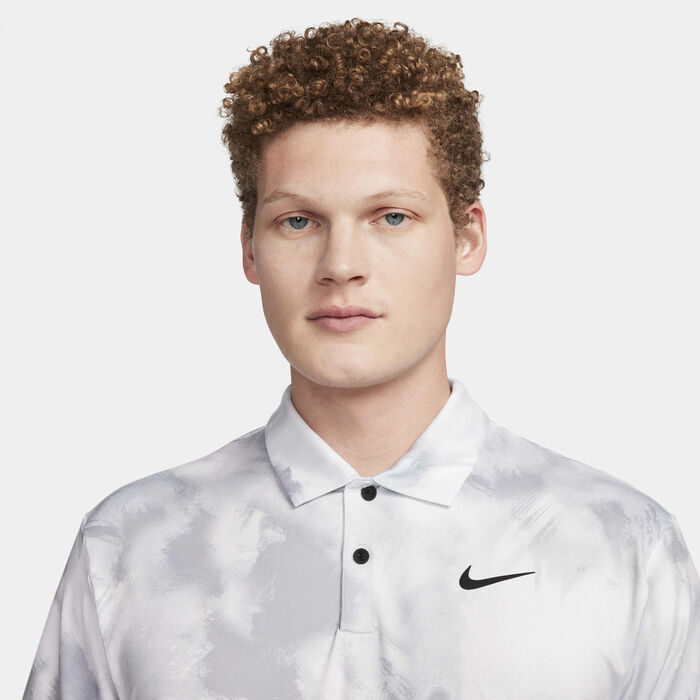 Nike Men's Tour Dri-FIT Golf Polo Shirt White Nike Men's Tour Dri-FIT Golf Polo Shirt White image number 2