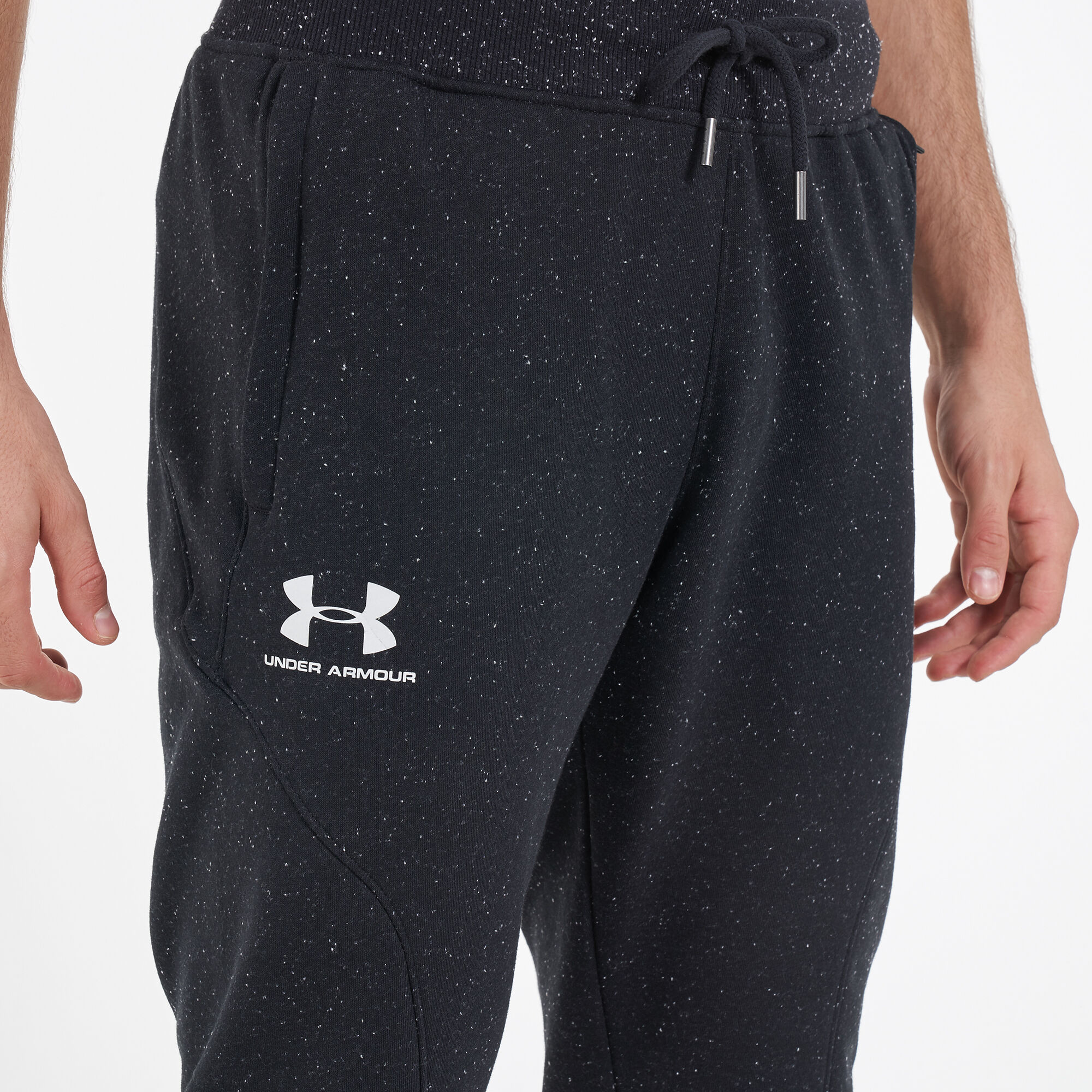 Men's ua speckled online fleece joggers