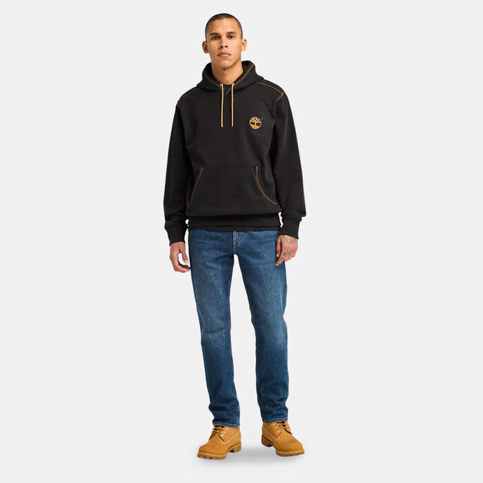 Timberland Men's Logo Hoodie Black Timberland Men's Logo Hoodie Black image number 2