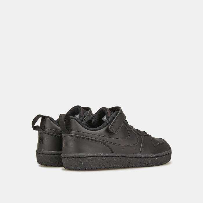 Nike Kids' Court Borough Low Recraft Shoes (Younger Kids) Black Nike Kids' Court Borough Low Recraft Shoes (Younger Kids) Black image number 3