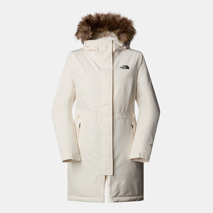 The North Face Women's Zaneck Parka Jacket White The North Face Women's Zaneck Parka Jacket White image number 0