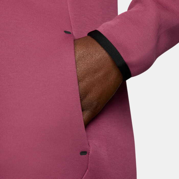 Nike Women's Sportswear Tech Fleece Windrunner Full-Zip Hoodie Pink Nike Women's Sportswear Tech Fleece Windrunner Full-Zip Hoodie Pink image number 2
