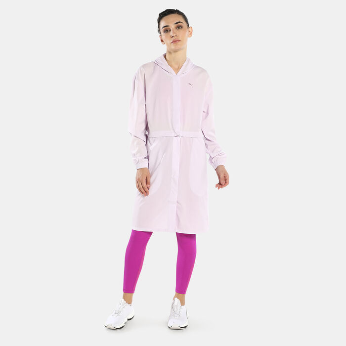 PUMA Women's Studio Flow Training Jacket Pink PUMA Women's Studio Flow Training Jacket Pink image number 0