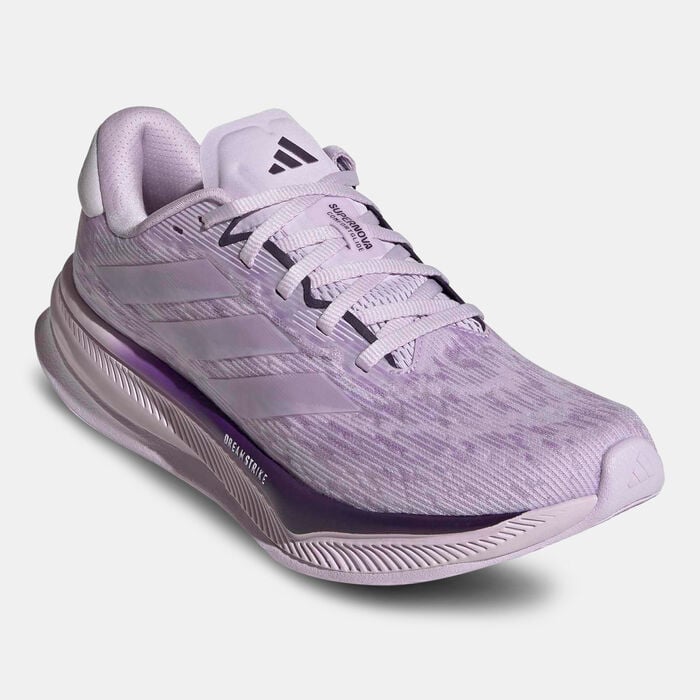 adidas Women's Supernova Comfortglide Running Shoes Purple adidas Women's Supernova Comfortglide Running Shoes Purple image number 1