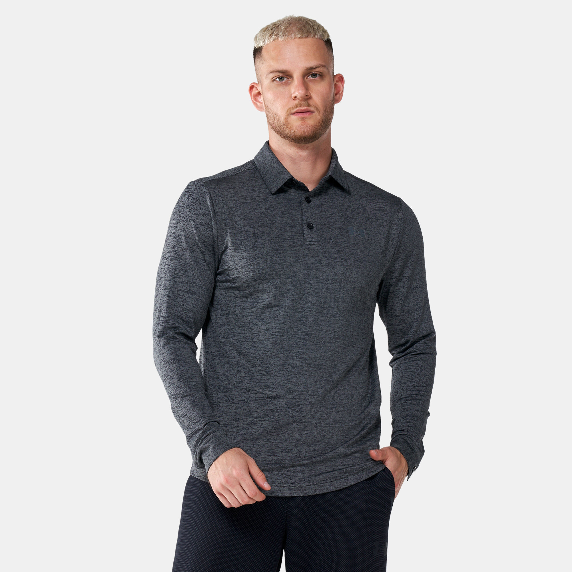 Under armour men's playoff long sleeve polo new arrivals
