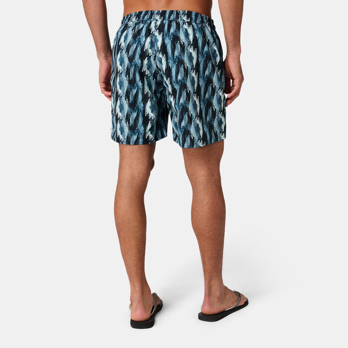 COEGA Men's Printed Swimming Shorts Green COEGA Men's Printed Swimming Shorts Green image number 1
