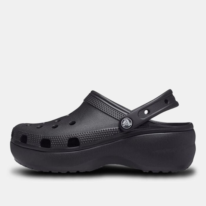 Crocs Women's Classic Platform Clogs Black Crocs Women's Classic Platform Clogs Black image number 2