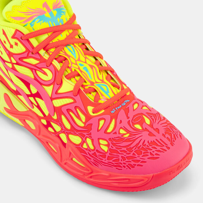 PUMA Men's Lamelo Ball MB.04 Love Basketball Shoes Pink PUMA Men's Lamelo Ball MB.04 Love Basketball Shoes Pink image number 4