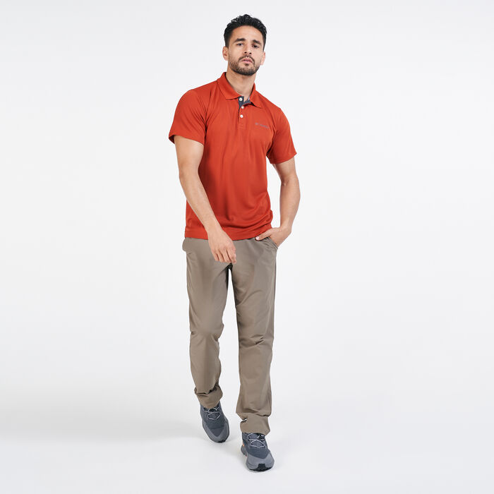 Columbia Men's Utilizer™ Polo T-Shirt Brown Columbia Men's Utilizer™ Polo T-Shirt Brown image number 2