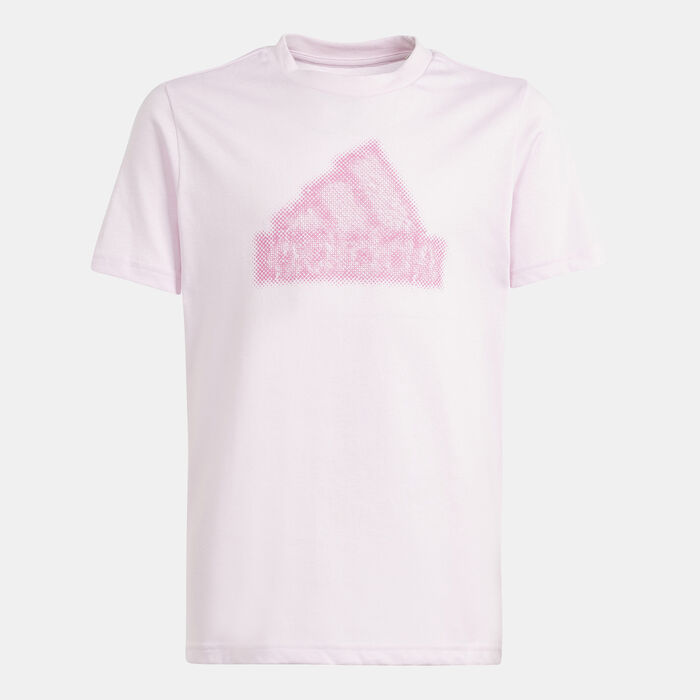 adidas Kids' Future Icons Graphic T-Shirt Pink adidas Kids' Future Icons Graphic T-Shirt Pink image number 0