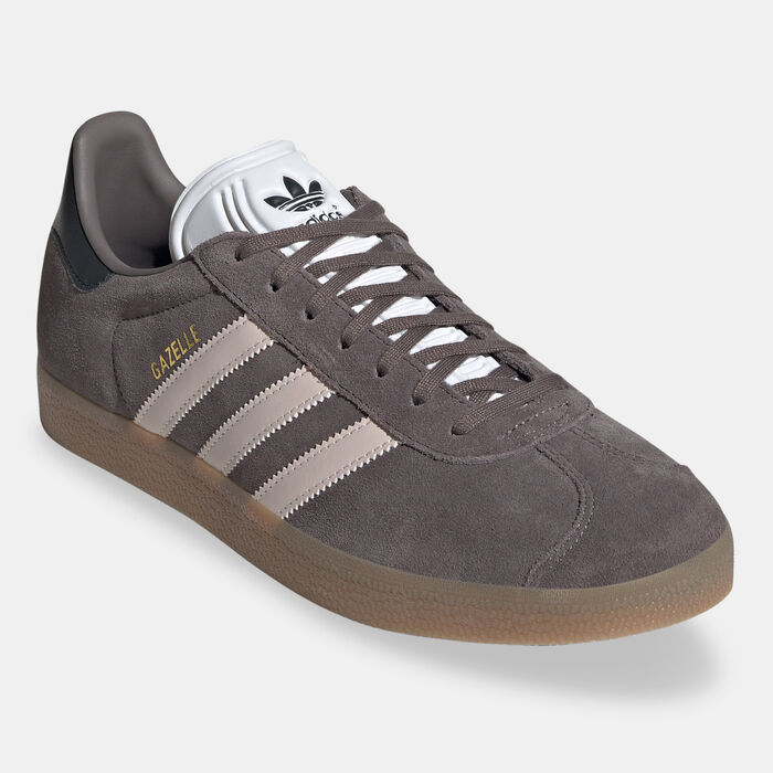 adidas Men's Gazelle Shoes Grey adidas Men's Gazelle Shoes Grey image number 1