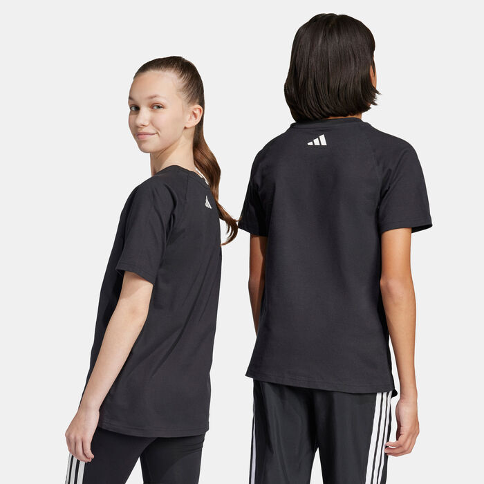 adidas Kids' Emerging Harmony Graphic T-Shirt Black adidas Kids' Emerging Harmony Graphic T-Shirt Black image number 4